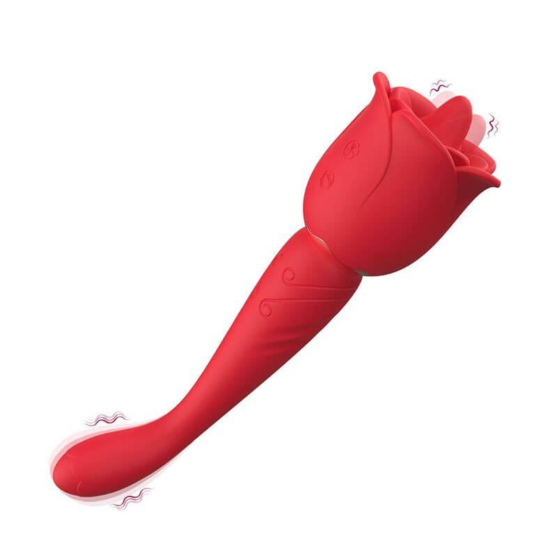 rose toy clit sucker vibrator red