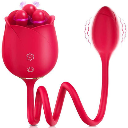 rose toy clit sucker vibrator red