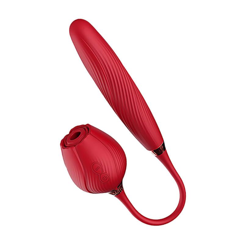 rose toy clit sucker vibrator red