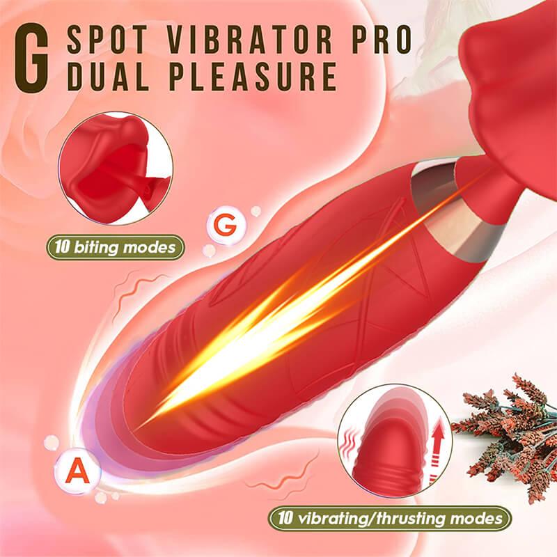 rose toy clit sucker vibrator red