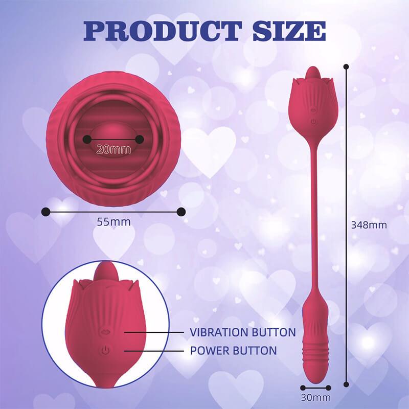 rose toy clit sucker vibrator rose