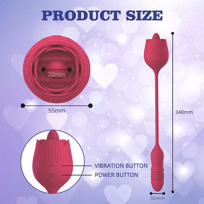 rose toy clit sucker vibrator rose