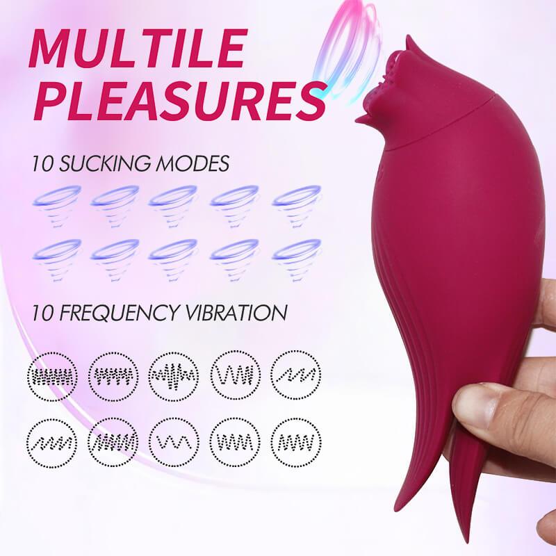 rose toy clit sucker vibrator rose