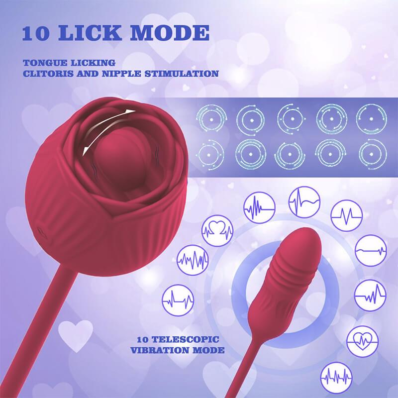 rose toy clit sucker vibrator rose