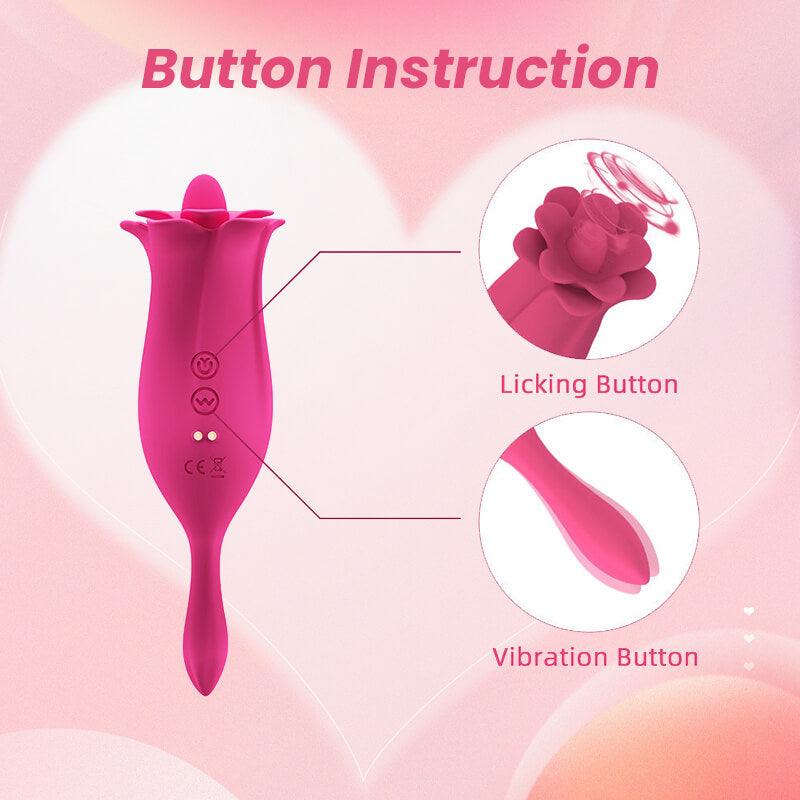 Lily Rose Tongue Vibrator - Inyarose