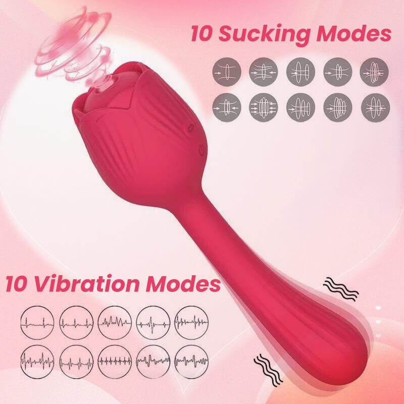 rose toy clit sucker vibrator rose