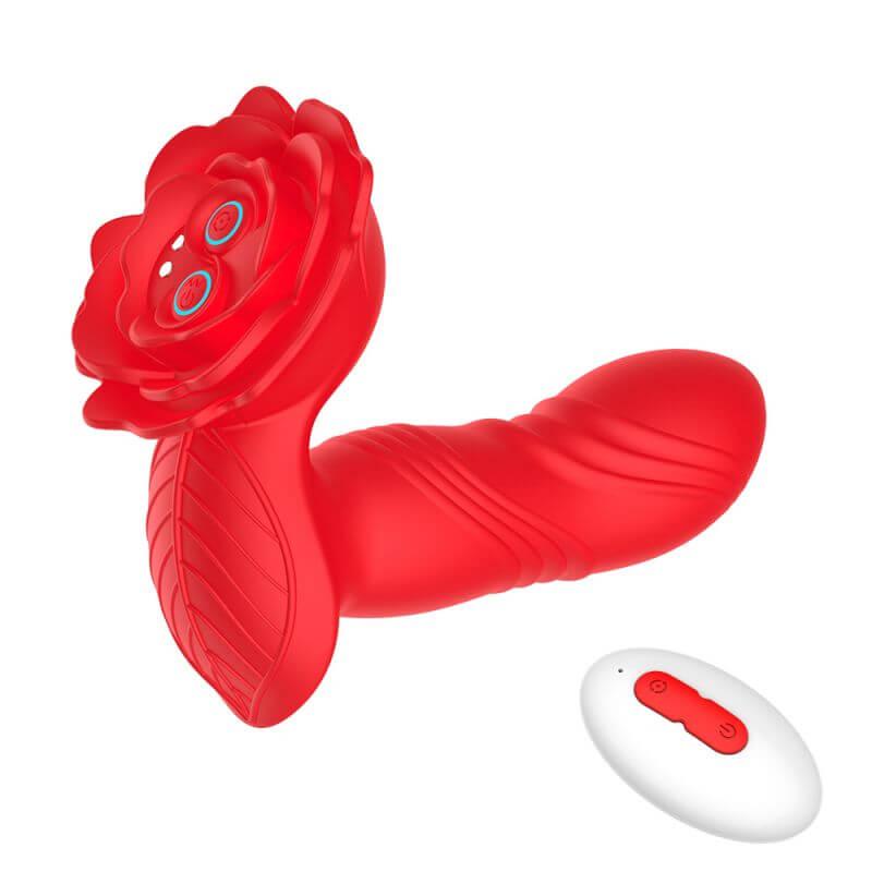 rose toy vibrator red