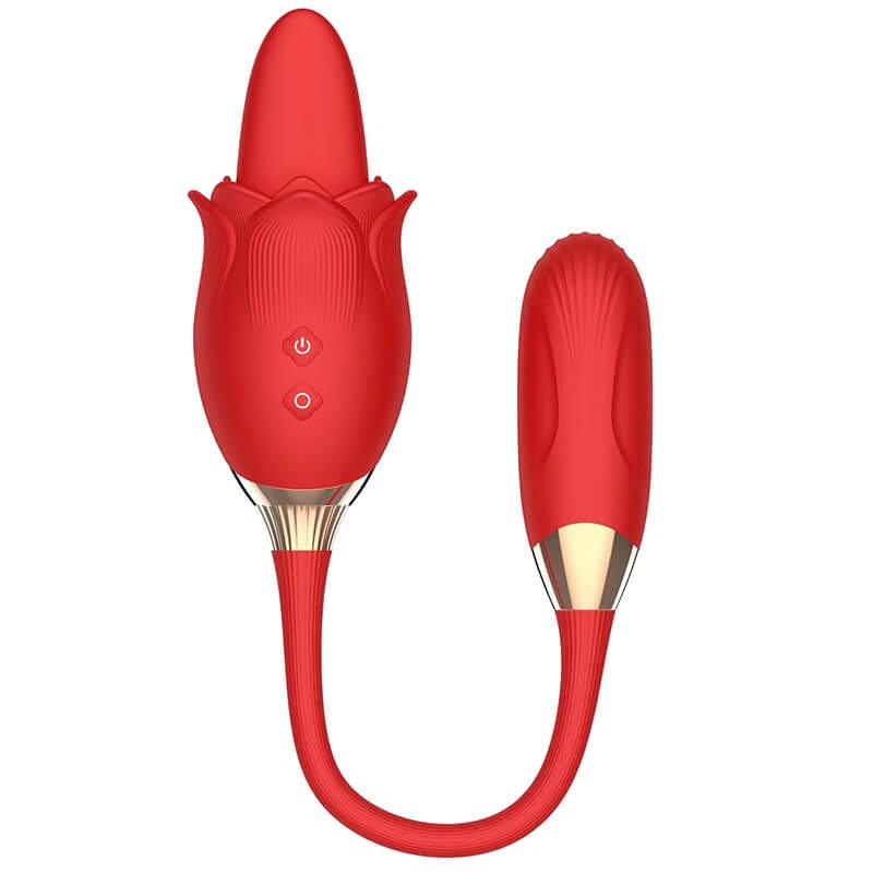 rose toy clit sucker vibrator red