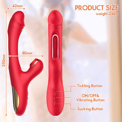 Vibrating Suction Wand: Pleasure Toy - Inyarose