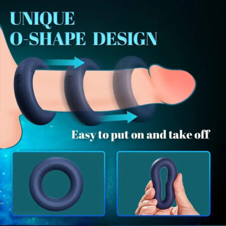 Men's 10 Speed  Cock Ring Vibrator– Feel the Difference!