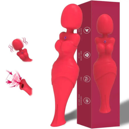 2-in-1 Female Beauty Clitoral Vibrator