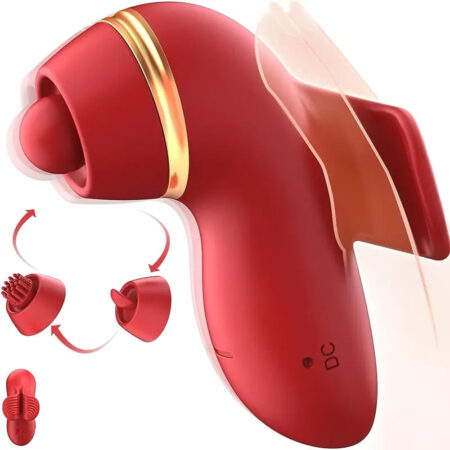 TriplePlay 3-in-1 Vibrator: Flap, Lick & Brush
