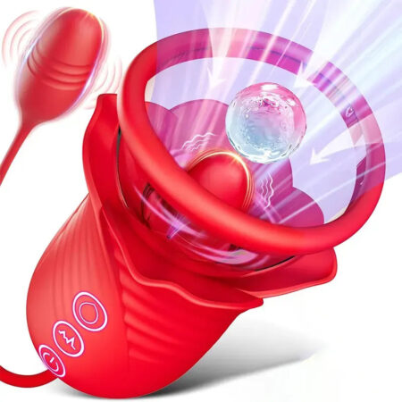 Clitoral Sucking Tongue 3 in 1 Vibrator