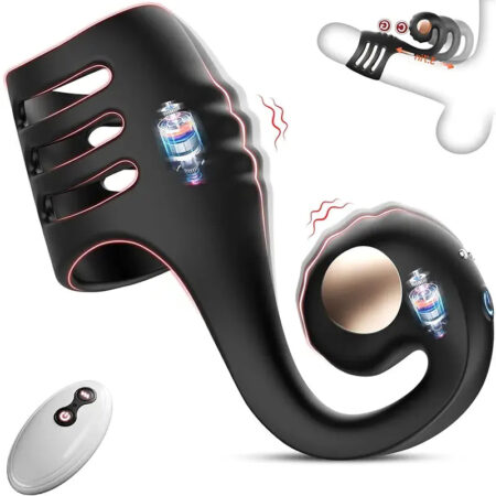 Snail Vibrating Cock Ring Sleeve