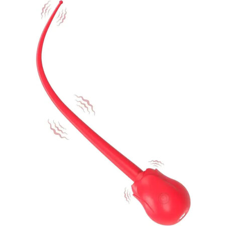 Mini Rose Whipping Vibrator