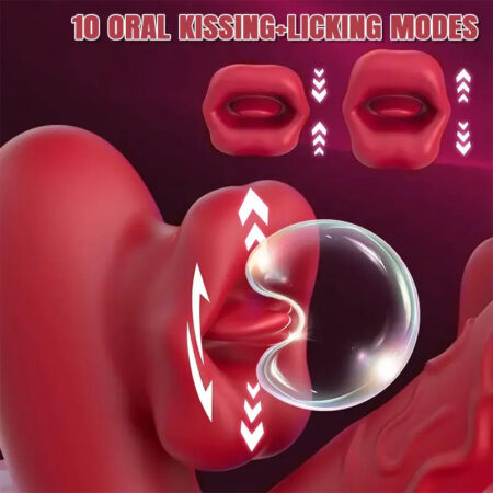 10 Slapping Vibrating Licking and Biting Patterns G Spot Vibrator