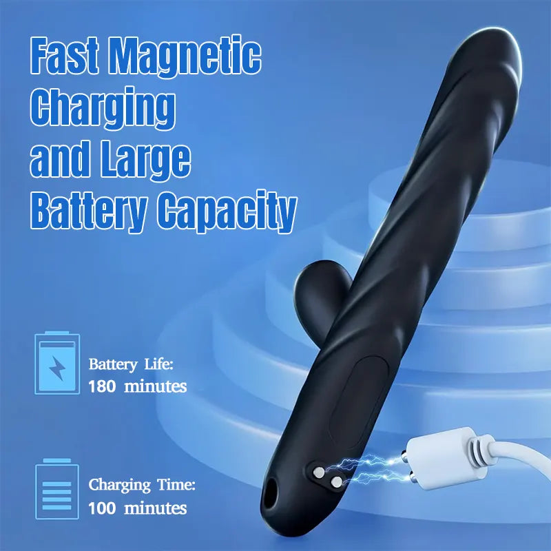 Love-Shaped Finger-Curve Vibrator