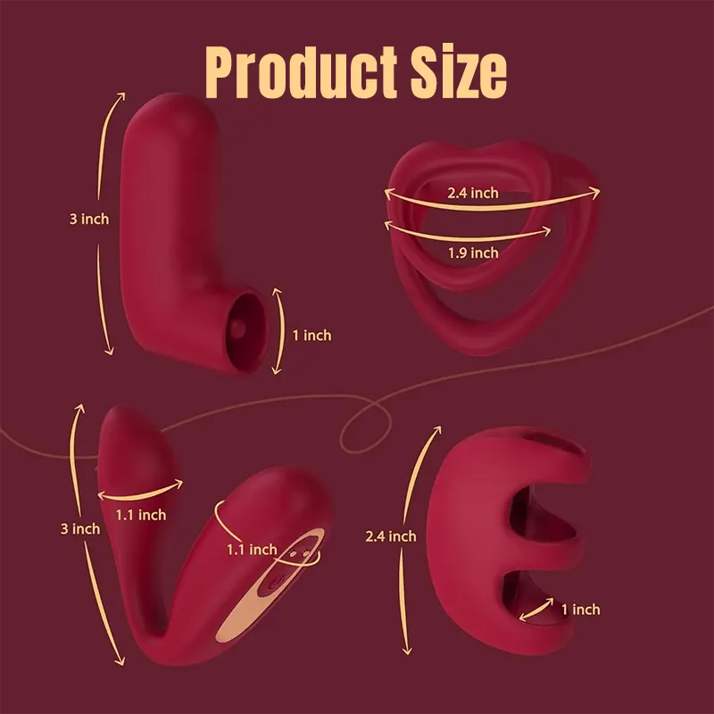 Passion Play Versatile Couples Vibrator Kit