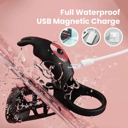 Wearable multifunctional penis ring that stimulates