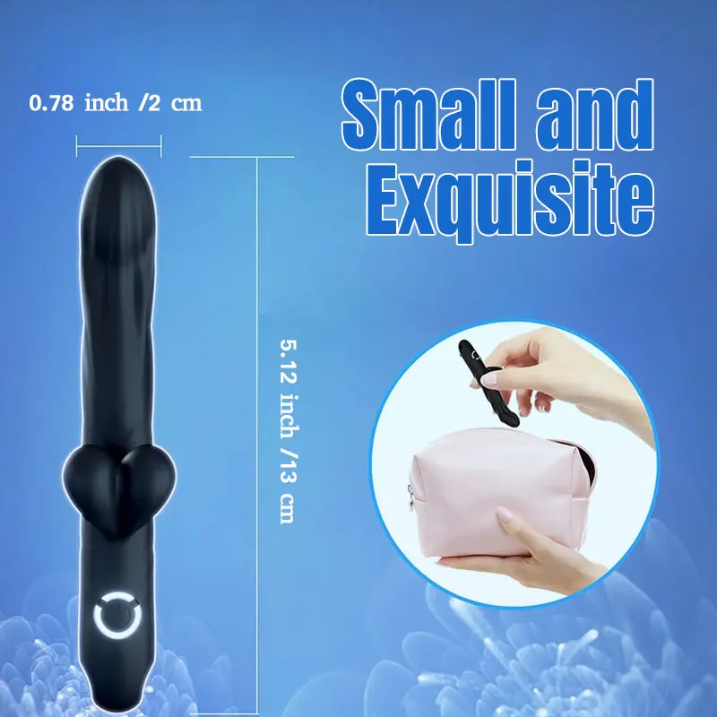 Love-Shaped Finger-Curve Vibrator