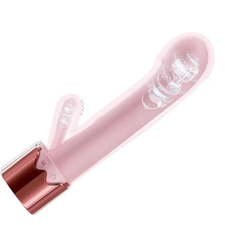 2-in-1 G-Spot & Clitoral Vibrator with Heating Function
