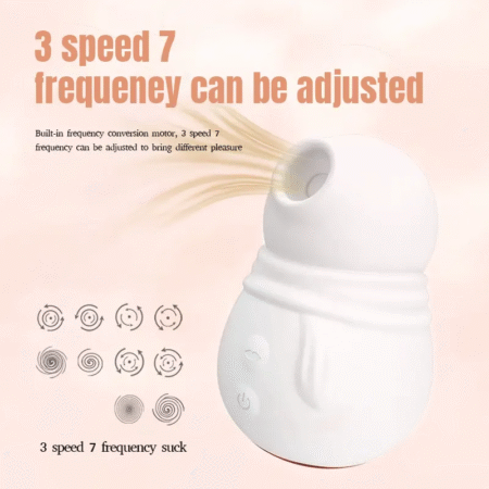 Snowman Suction Vibration Stimulation Massager