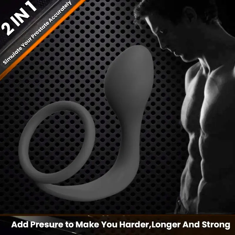 2-in-1_Stretch_Silicone_Anal_Plug_with_Ring