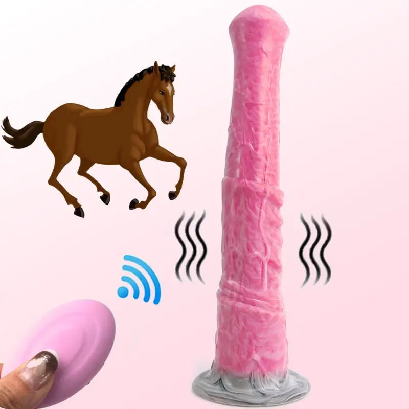 Realistic Long Horse Dildo Vibrator