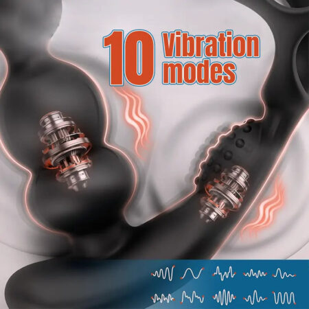 ProFlex 4-in-1 Rotating Prostate Massager & Anal Beads