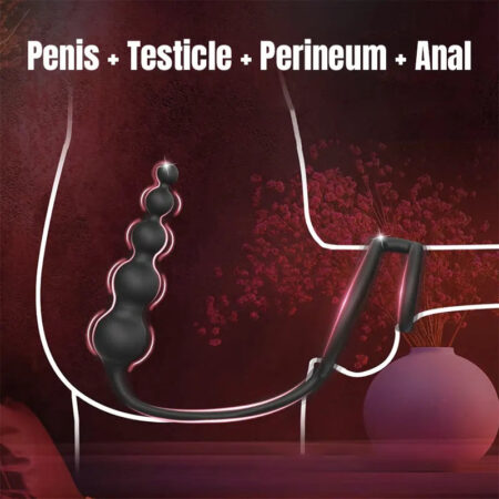Remote Controlled Penis Ring Vibrating Vestibule Plug