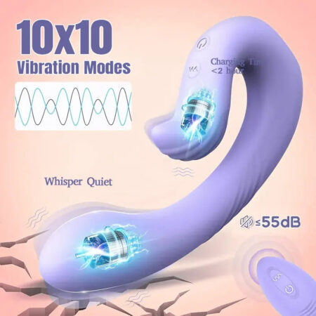 Wearable Dual Motor Vibrator
