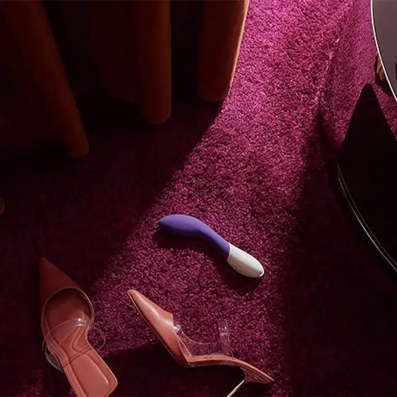 Mini double-ended bullet vibrator with S-curve