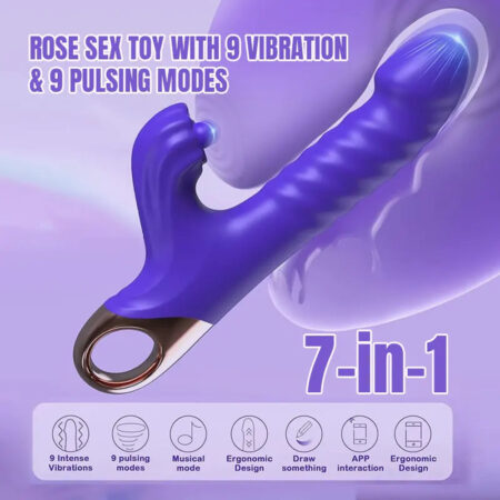 Flapping & Vibrating Dual Stimulation Toy