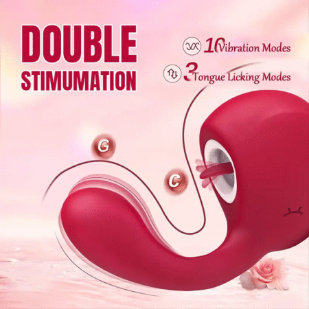 Pleasure Wave Clitoral & G-Spot Licking Vibrator