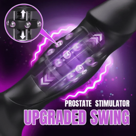 Prostate Massager with Oscillating Thrust & Vibration