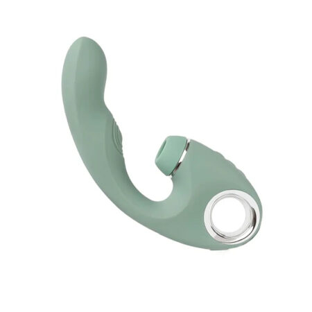 Double-Headed Dildo G-Spot Vibrator Green