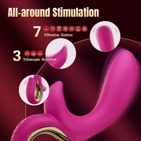 Dual-Motor Thrusting & Vibrating G-Spot Stimulator