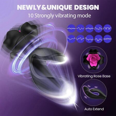 10-Mode_Vibrating_Anal_Plug_&_Rose_G-Spot_Toy1