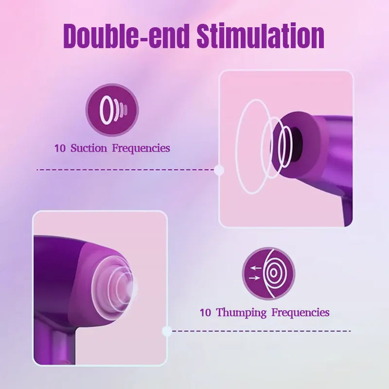 Pulse Wave 2-in-1 Clit and Nipple Stimulator