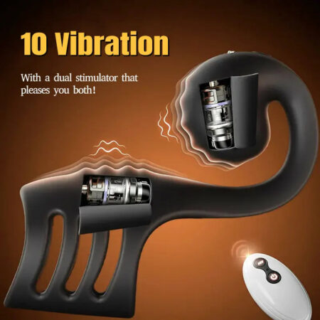 Snail Vibrating Cock Ring Sleeve