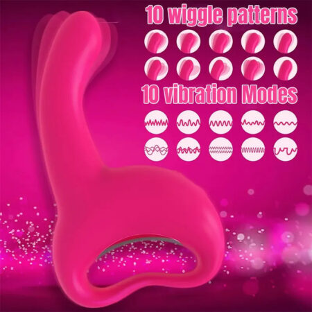 Handle G-spot Finger Swing Vibrator