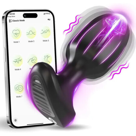 App-Controlled Vibrating Anal Plug