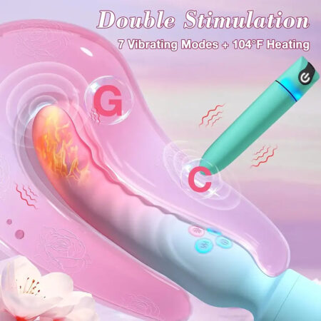 Heated Wand and Bullet Vibrator Set