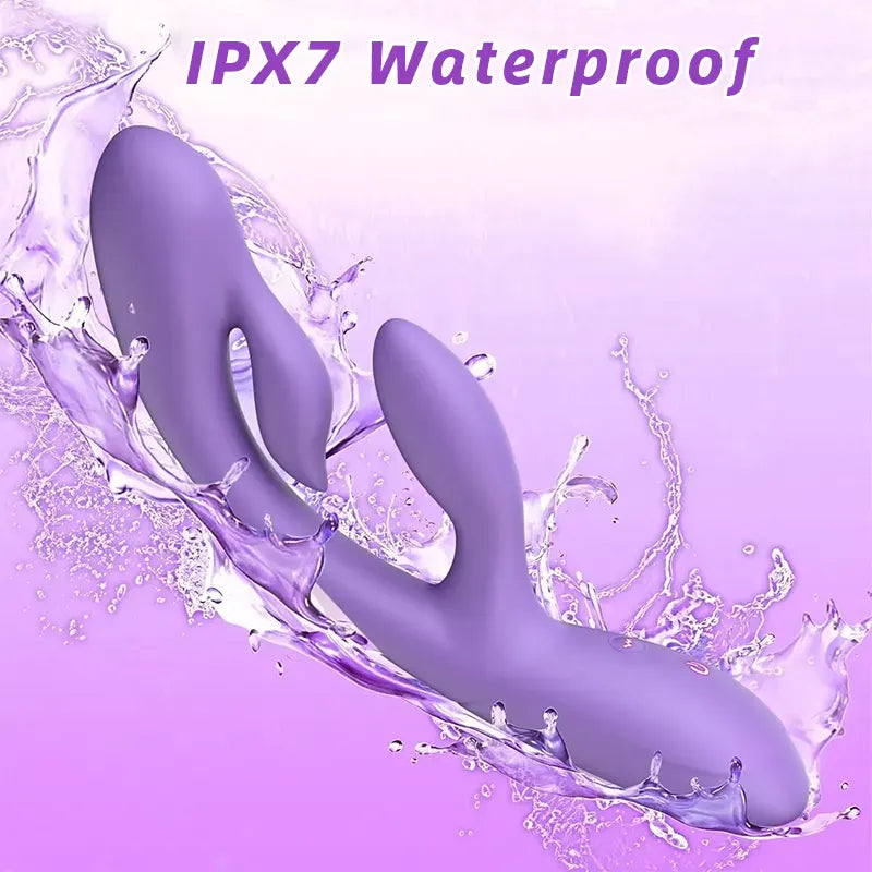 Purple Rabbit Powerful G-spot Vibrator Stimulates Vagina & Clitoris - Image 7