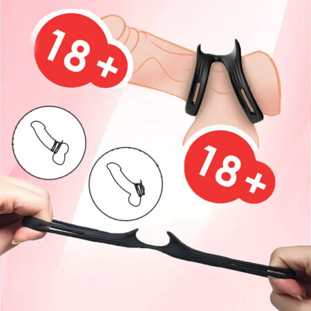 Flexible_Soft_Silicone_Double_Ring_Penis_Ring
