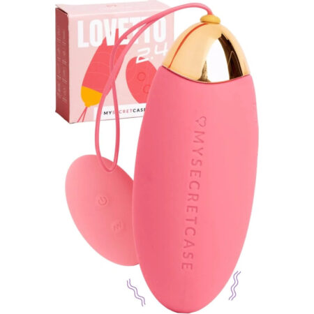 Rose Mini Remote Control Vibrating Egg for Couples