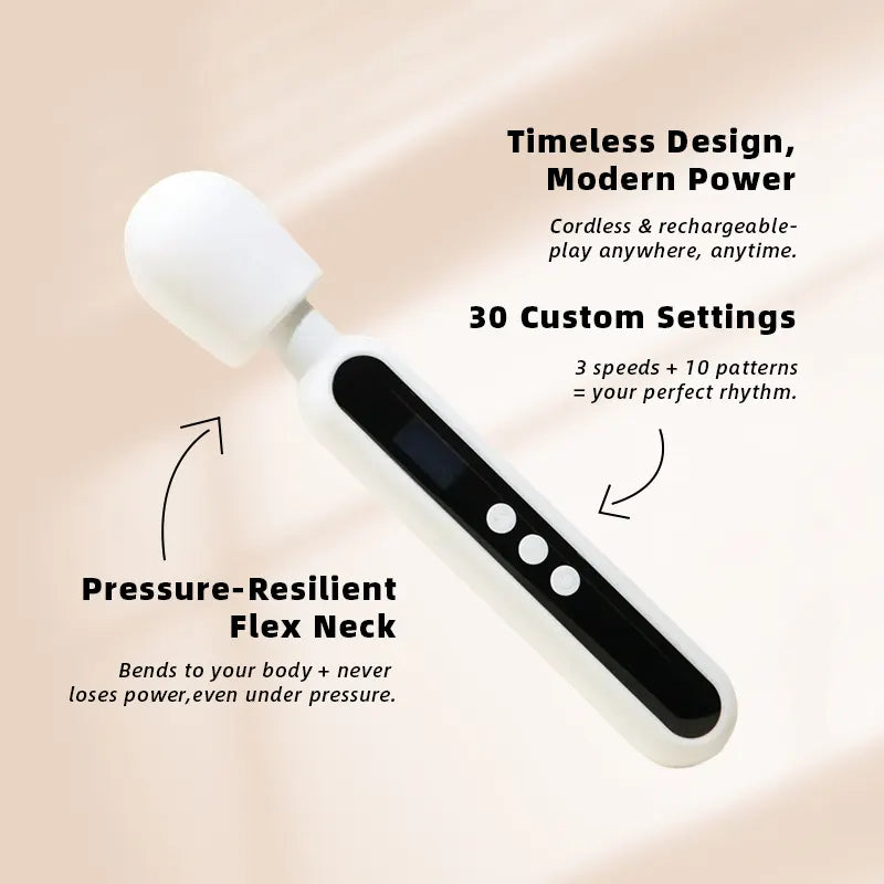 Luma Vibrating Wand Massager