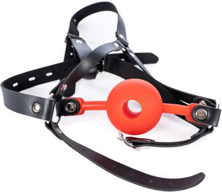 Christmas red restraint ball, BDSM gag