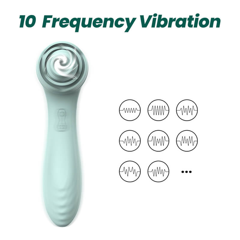 rose toy clit sucker green