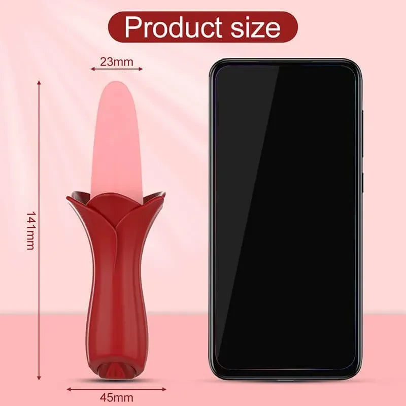 rose toy clit sucker vibrator red
